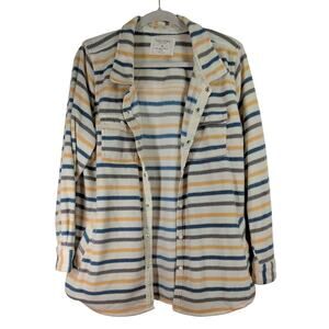 Too Foxy Polar Fleece Shacket, Snap Button, Size XL